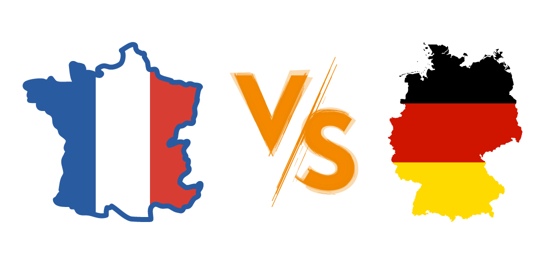 french vs german